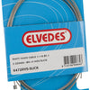 Câble intérieur de changement de vitesse Elvedes 2250mm acier inoxydable Slick ø1.1mm Shimano SRAM N-nipple (sur carte)