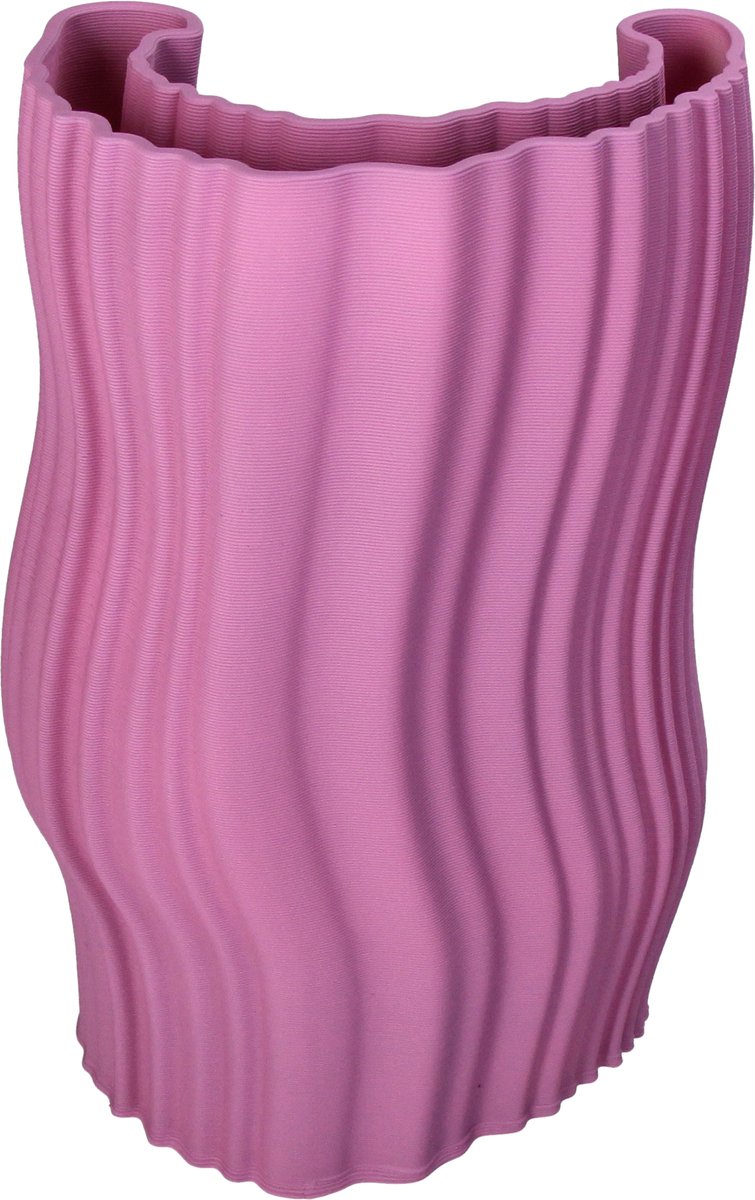 Vase collection Hd porcelaine lilas 11x20x30cm