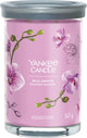 Bougie Yankee - grande bougie parfumée orchidée sauvage - 100 heures de combustion - deux mèches