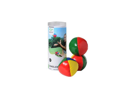 Jongler avec des balles grandes en tube