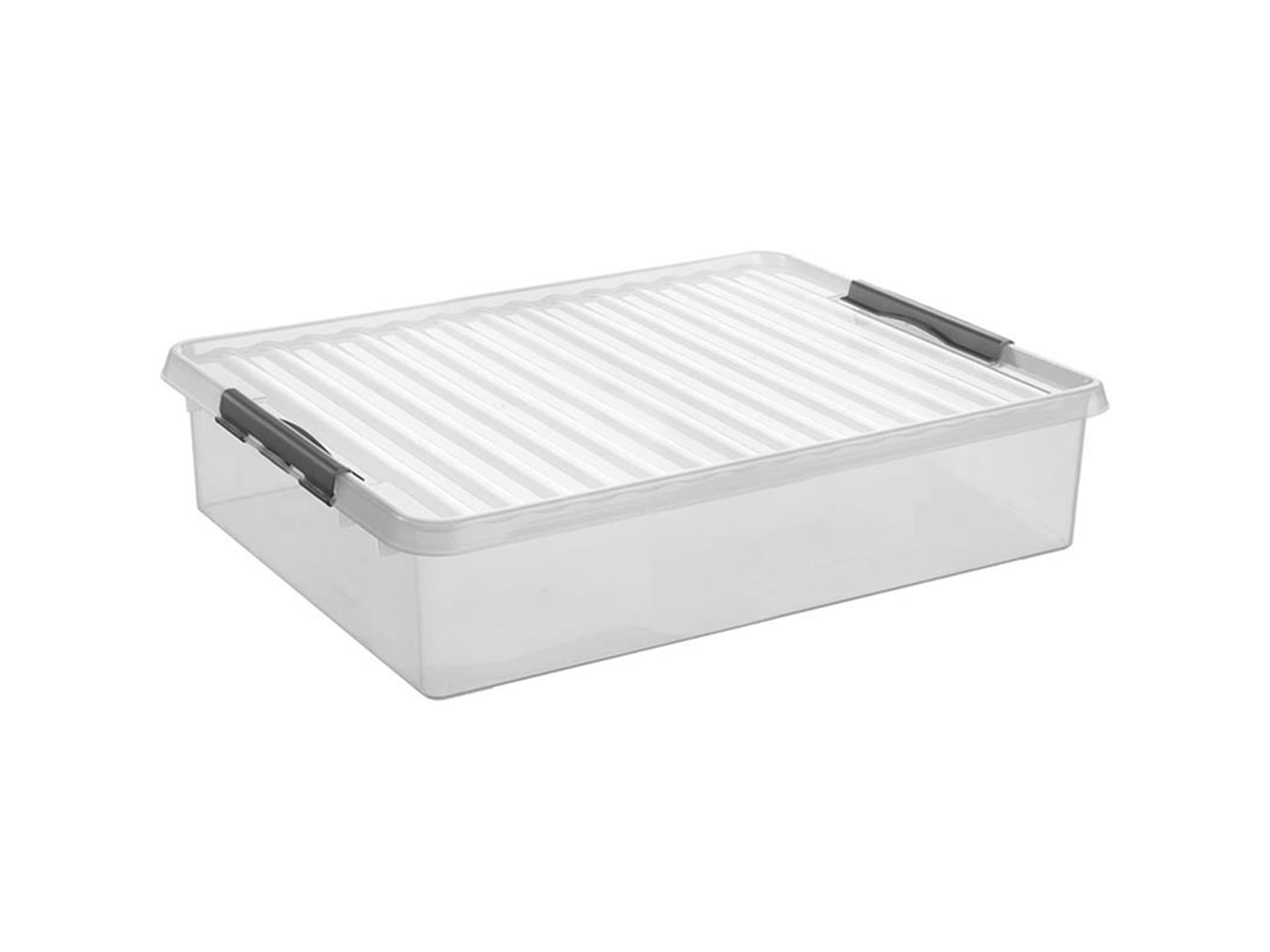 Sunware q-line boîte de rangement boîte de lit 60 litres