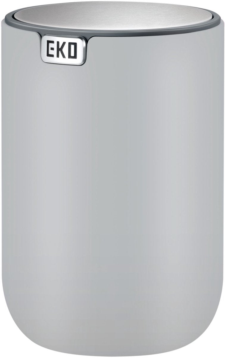 Eko - poubelle de table fandy 1,5 litres - gris - plastique
