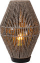 Lucide cordulle - lampe de table - 1xe27 - gris