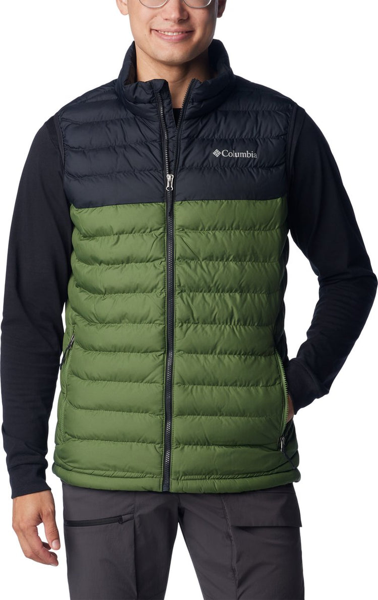 Columbia Powder Lite™ Vest - Body Warmer - Body Warmer Homme - Vert - Taille XXL