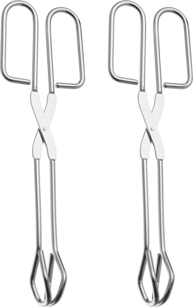 Pince de service Hendi – acier inoxydable – passe au lave-vaisselle – 2 pièces – 300 mm