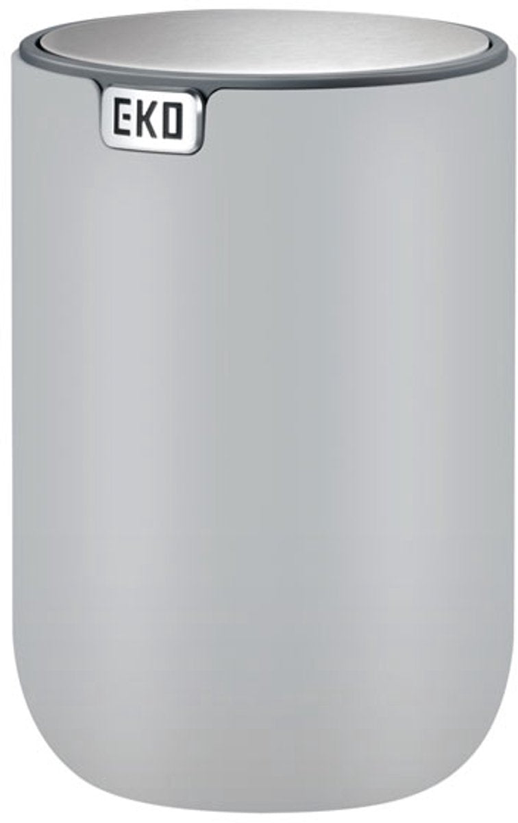 Eko - poubelle de table fandy 2,2 litres - gris - plastique