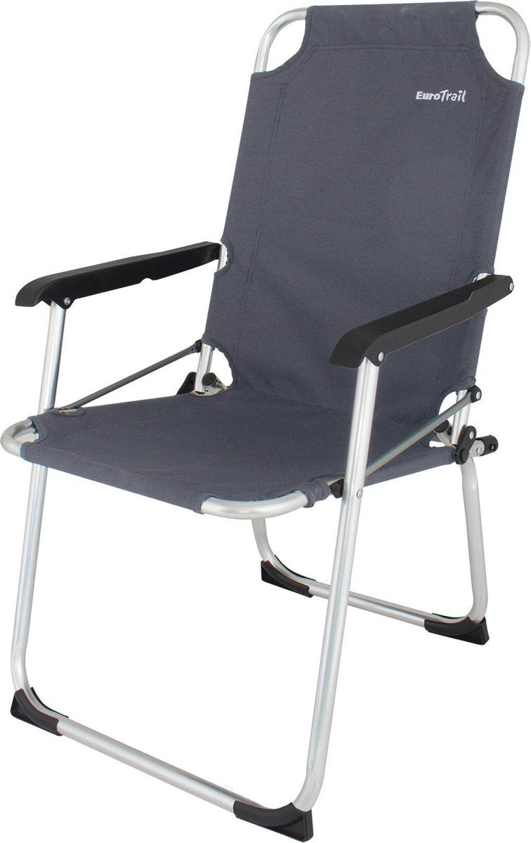 Chaise de camping Eurotrail moita - anthracite