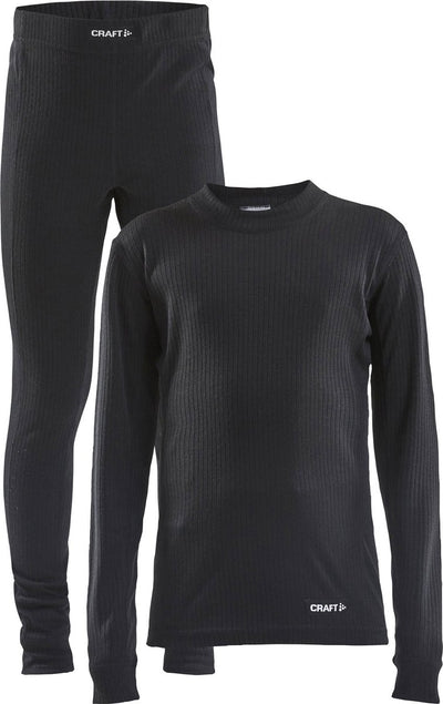 Craft core dry baselayer thermodurci enfants - noir - taille 122