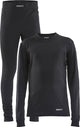 Craft core dry baselayer thermodurci enfants - noir - taille 122
