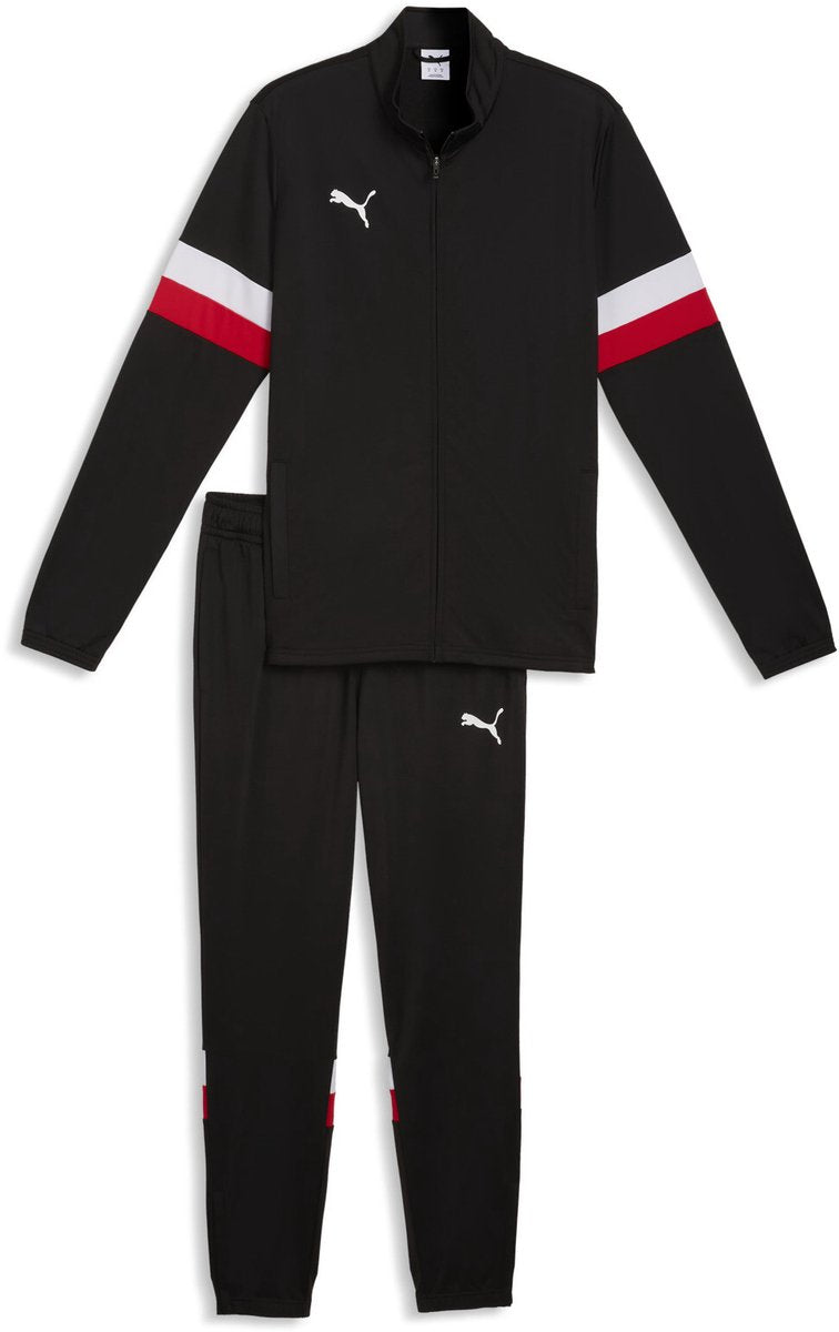 Survêtement Puma Individualrise Tracksuit pour homme - noir- blanc- rouge