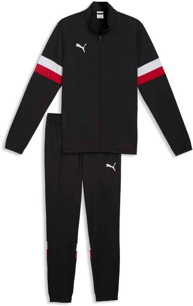 Survêtement Puma Individualrise Tracksuit pour homme - noir- blanc- rouge