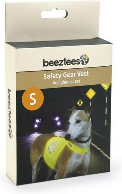 Beeztees gilet de sécurité équipement de sécurité - chien - jaune - s