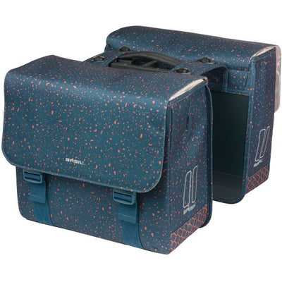 Basil double sac flair mik 35l bleu marine