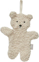 Jollein Sucette en peluche ours en peluche - Naturel - Sucette peluche bébé - 100 % polyester