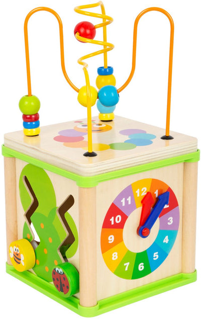 Petits pieds activités en bois motricité en spirale 5in1