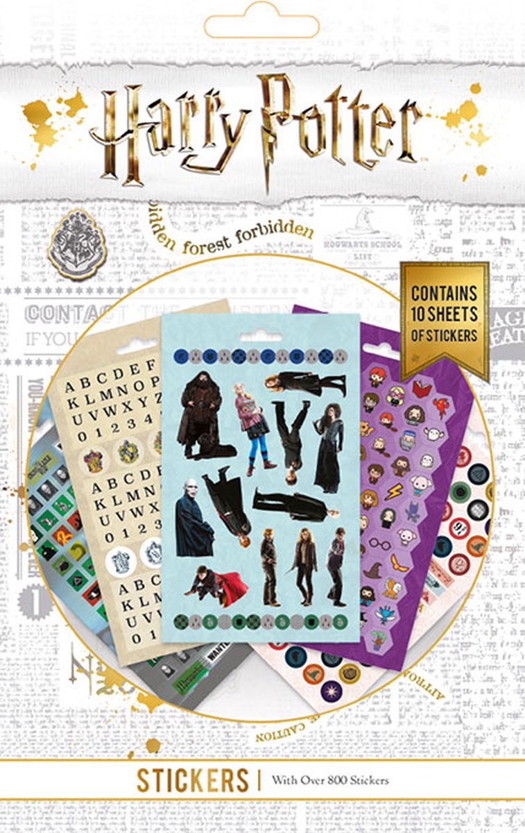 Pyramide International Harry Potter - Ensemble de 800 autocollants