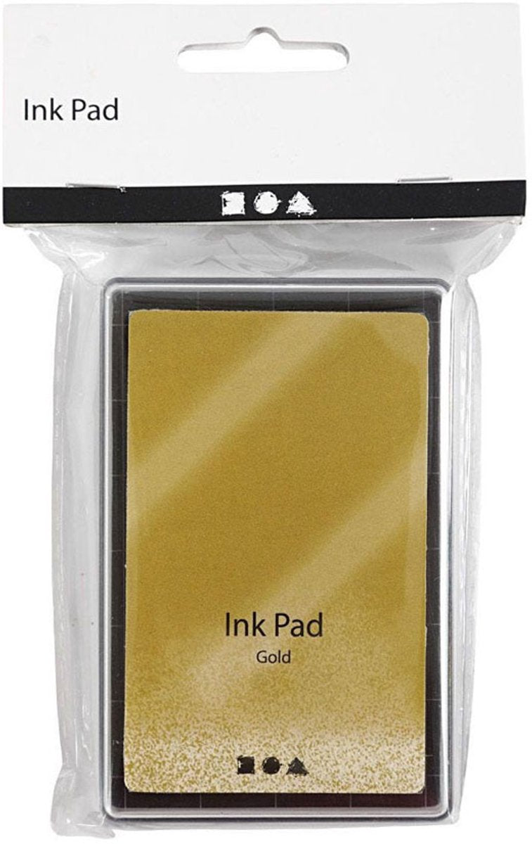 Creativ Company Stamp Ink Gold, 9x6cm