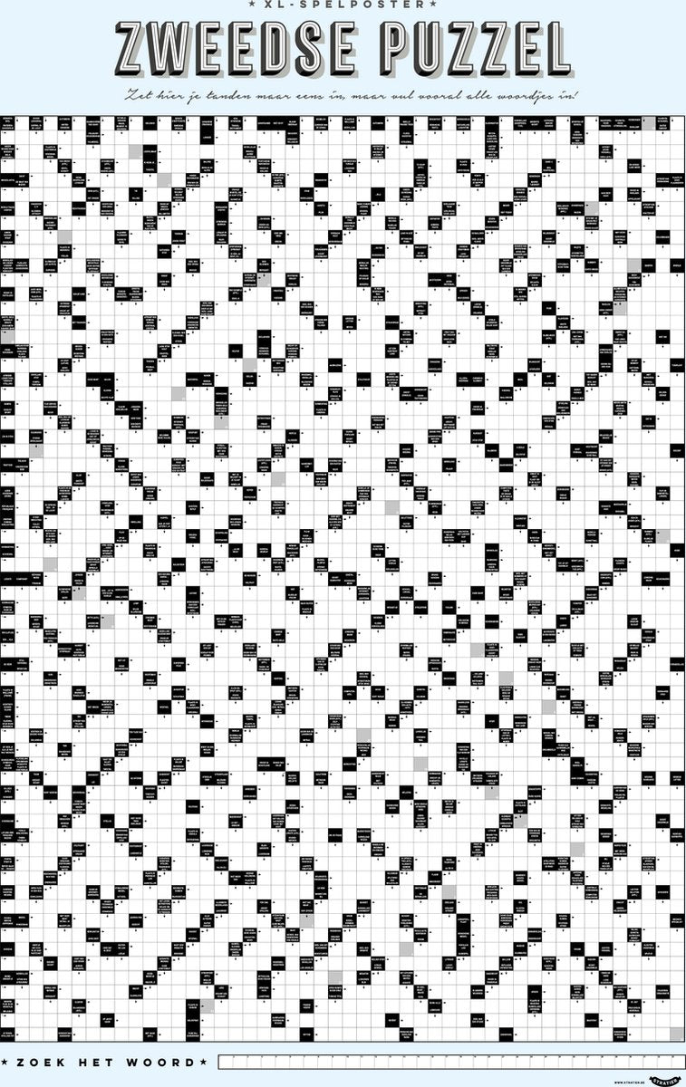Affiche du jeu Stratier XL - Puzzle suédois - no. 2