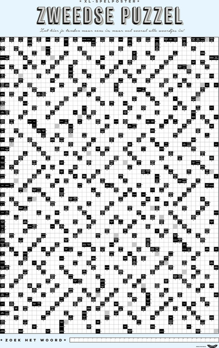 Affiche du jeu Stratier XL - Puzzle suédois - no. 2