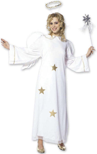 Widmann Costume de Déguisement Ange Étoile pour Femme - Déguisement - Moyen