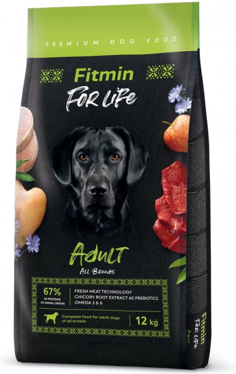 Fitmin pour la vie chien adulte 12kg