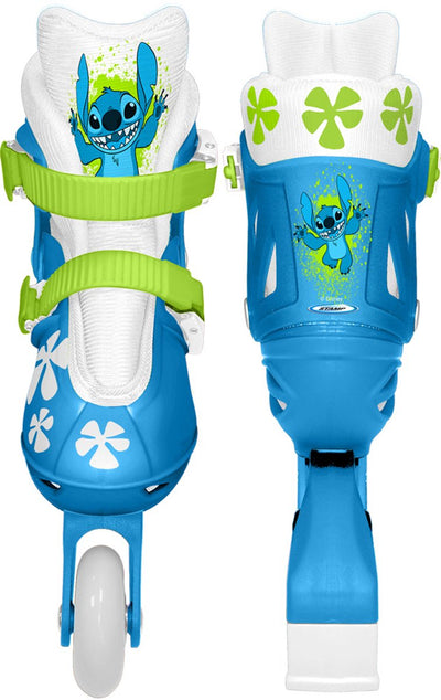 Stamp Disney Stitch Rollers en ligne Hard Boot Blanc Bleu Taille 30-33