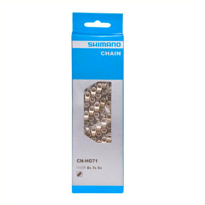Chaîne Shimano CN-HG71 étroite 116 maillons 7 8 vitesses Deore