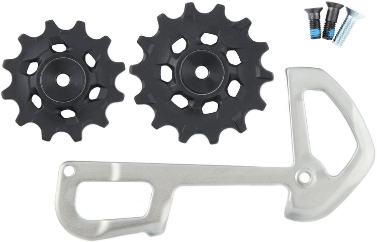 SRAM Cage intérieure + poulies xx1 Eagle arrière der.Grey