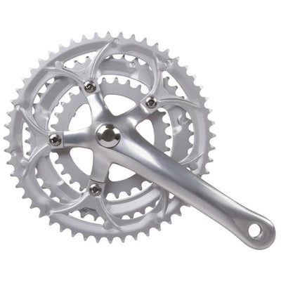 Mighty Cranket Race 3 x 8 vitesse 30 42 52T Aluminium Silver