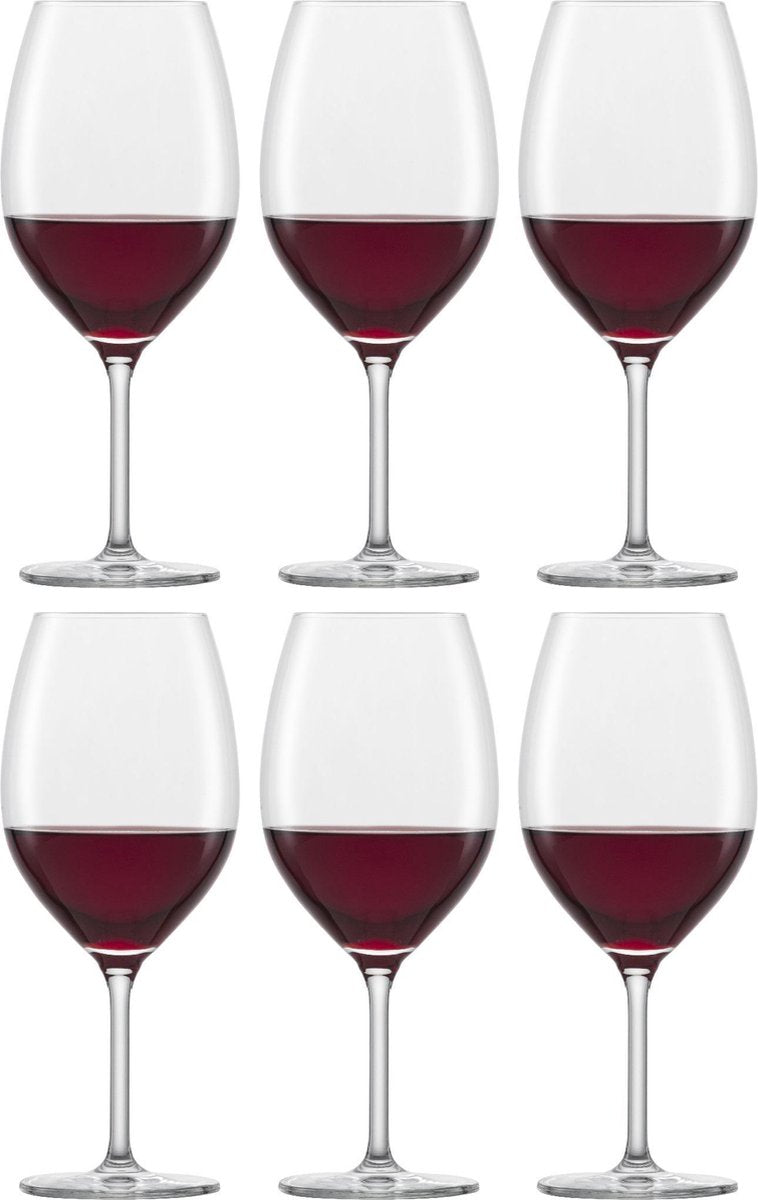 Schott zwiesel banquet bordeaux gobelet 130 - 0,6 l - lot de 6