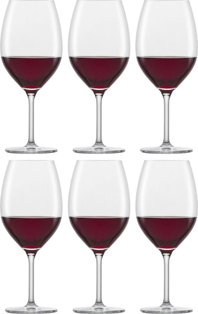 Schott zwiesel banquet bordeaux gobelet 130 - 0,6 l - lot de 6