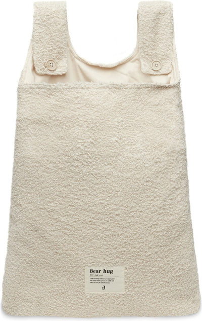 Jollein - sac de parc (boucle - naturel) - sac de rangement parc, sac de rangement, sac à jouets