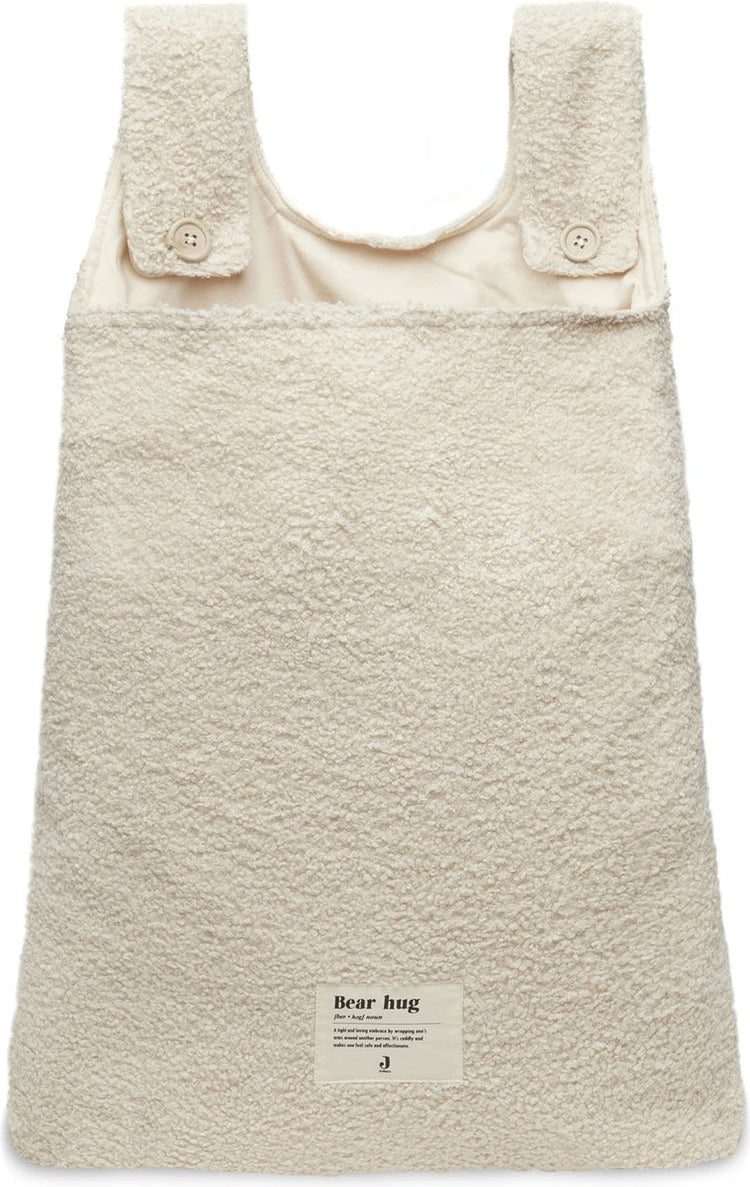Jollein - sac de parc (boucle - naturel) - sac de rangement parc, sac de rangement, sac à jouets