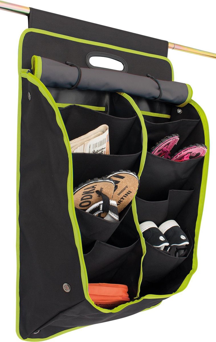 Organisateur de tente Eurotrail oxford grand - citron vert noir