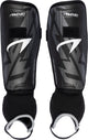 Protège-tibias Avento - style pro - noir argent - taille m