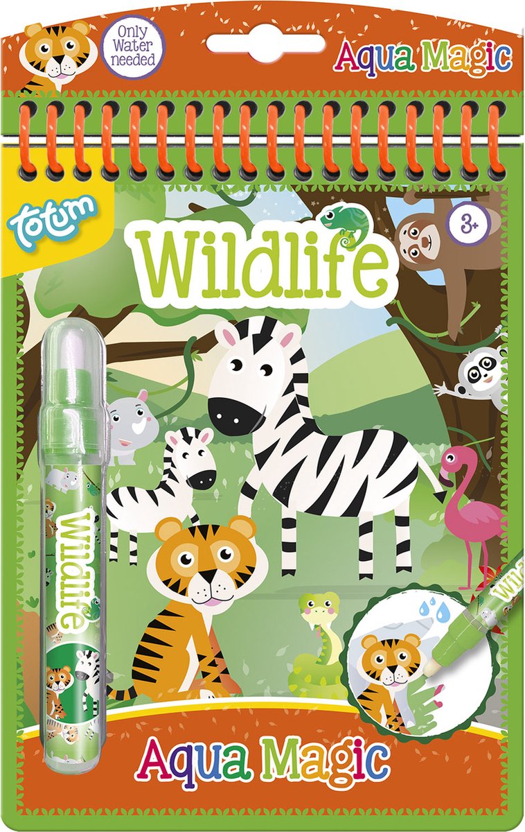 TOTUM Aqua Wild Life Water Color Livre