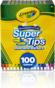 Crayola - super astuces - feutres - 100 feutres lavables - pour enfants