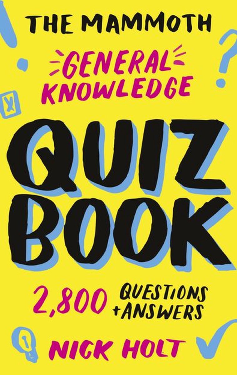Le gigantesque quiz de culture générale
