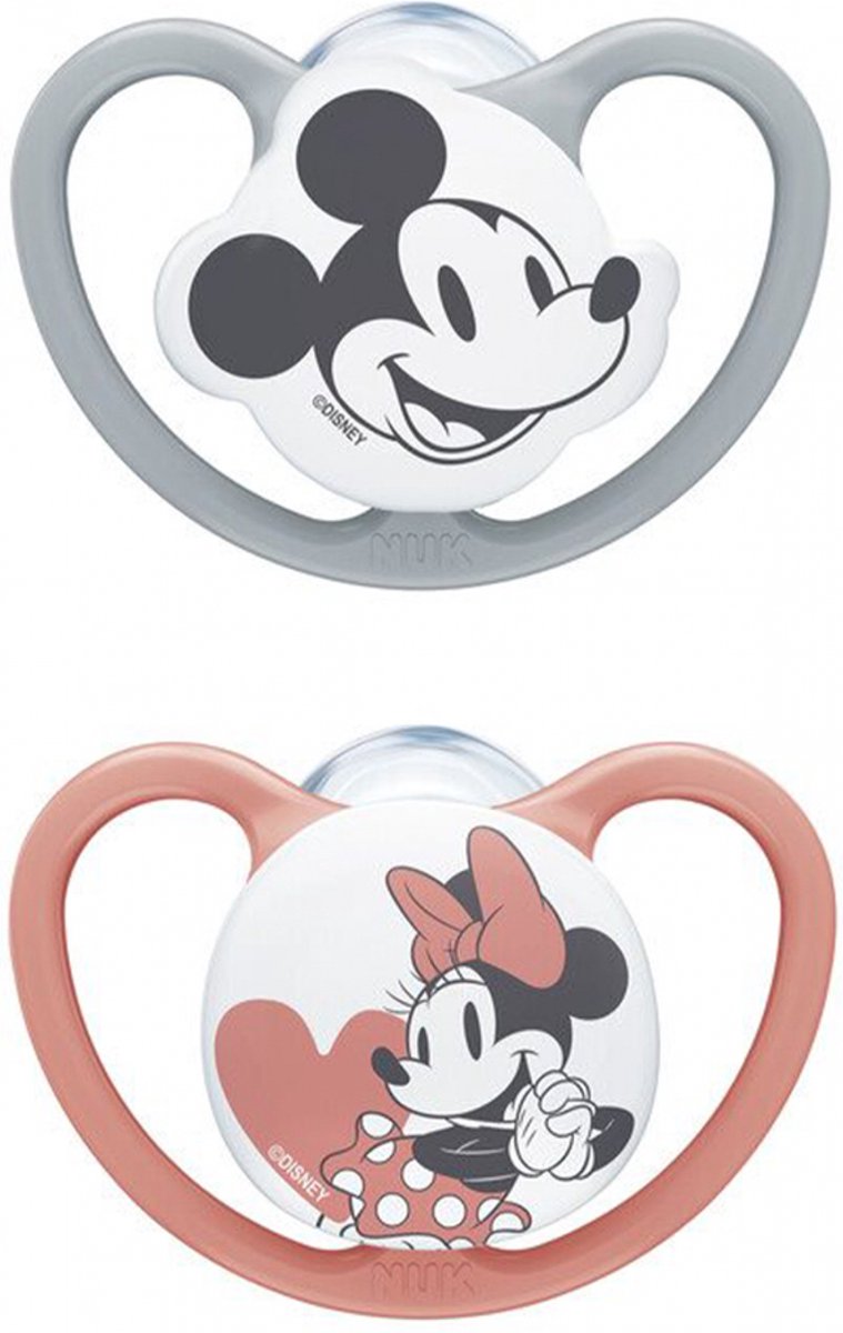Nuk space disney sucettes bébé 2 pcs. 18+ mois