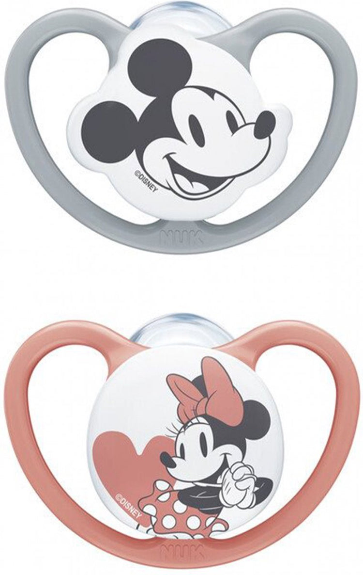 Nuk space disney sucettes bébé 2 pcs. 18+ mois