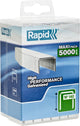 Agrafes rapides 140 6 mm galvanisées 5 000 pièces