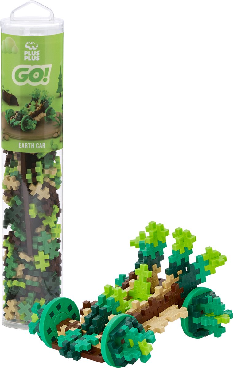 Plus plus terre de wagon-tube plus-plus : 200 pièces (4290)