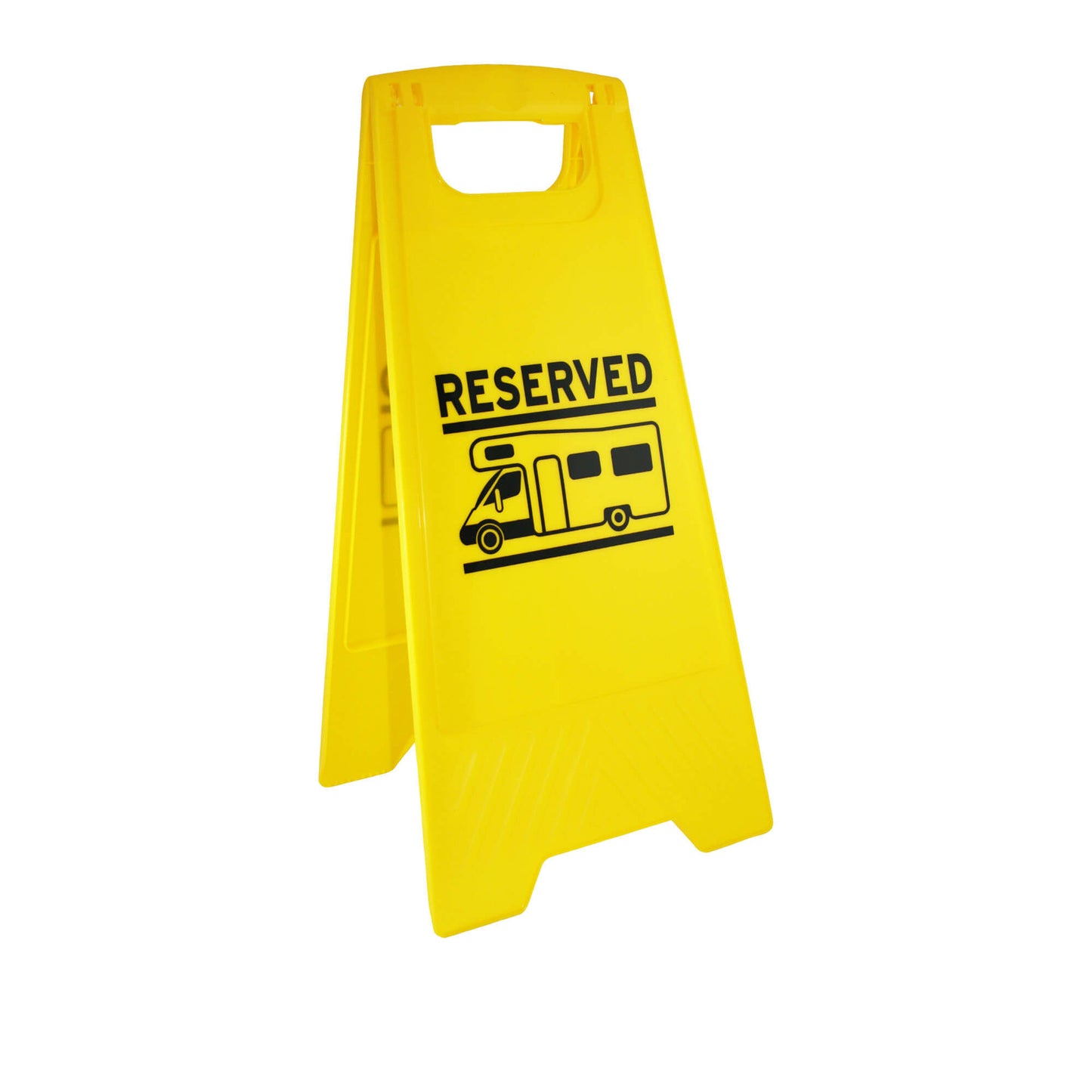 Panneau de réservation pour emplacement camping-car