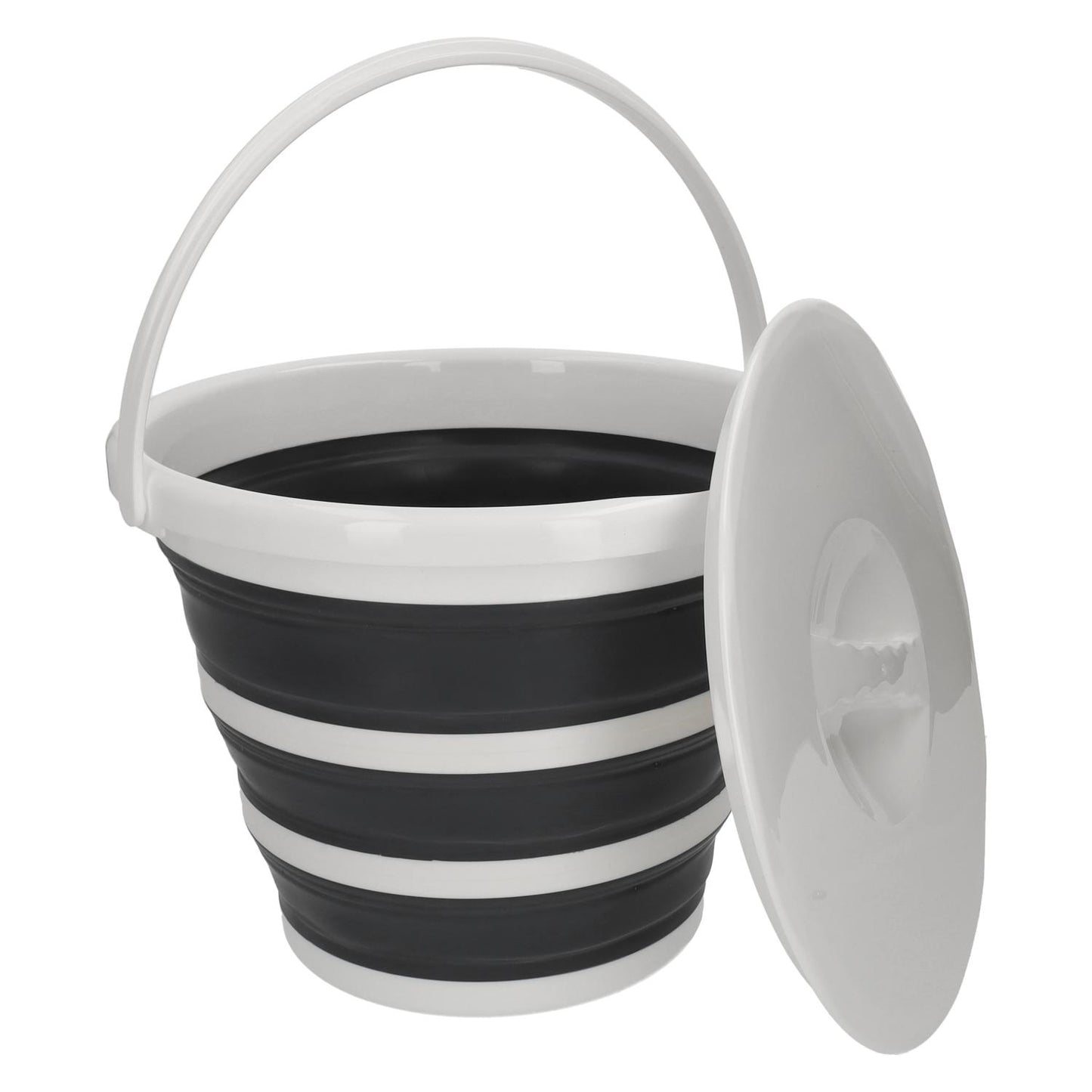 Seau pliable avec couvercle – 10 litres