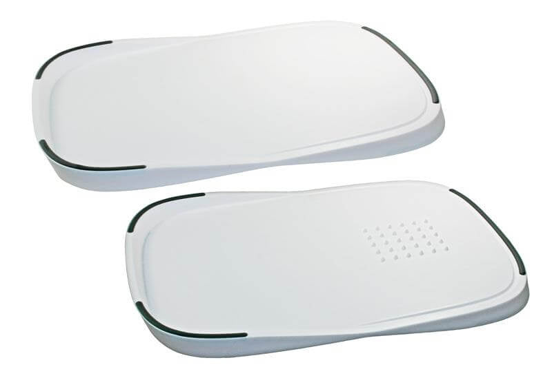 Planche à découper de camping Cecina double face