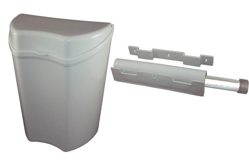 Poubelle Torino pour caravane et camping-car - 8l