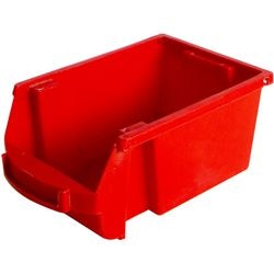 Poubelle de rangement viso spacy2r 1l 10,1 x 15,7 x 7 cm rouge
