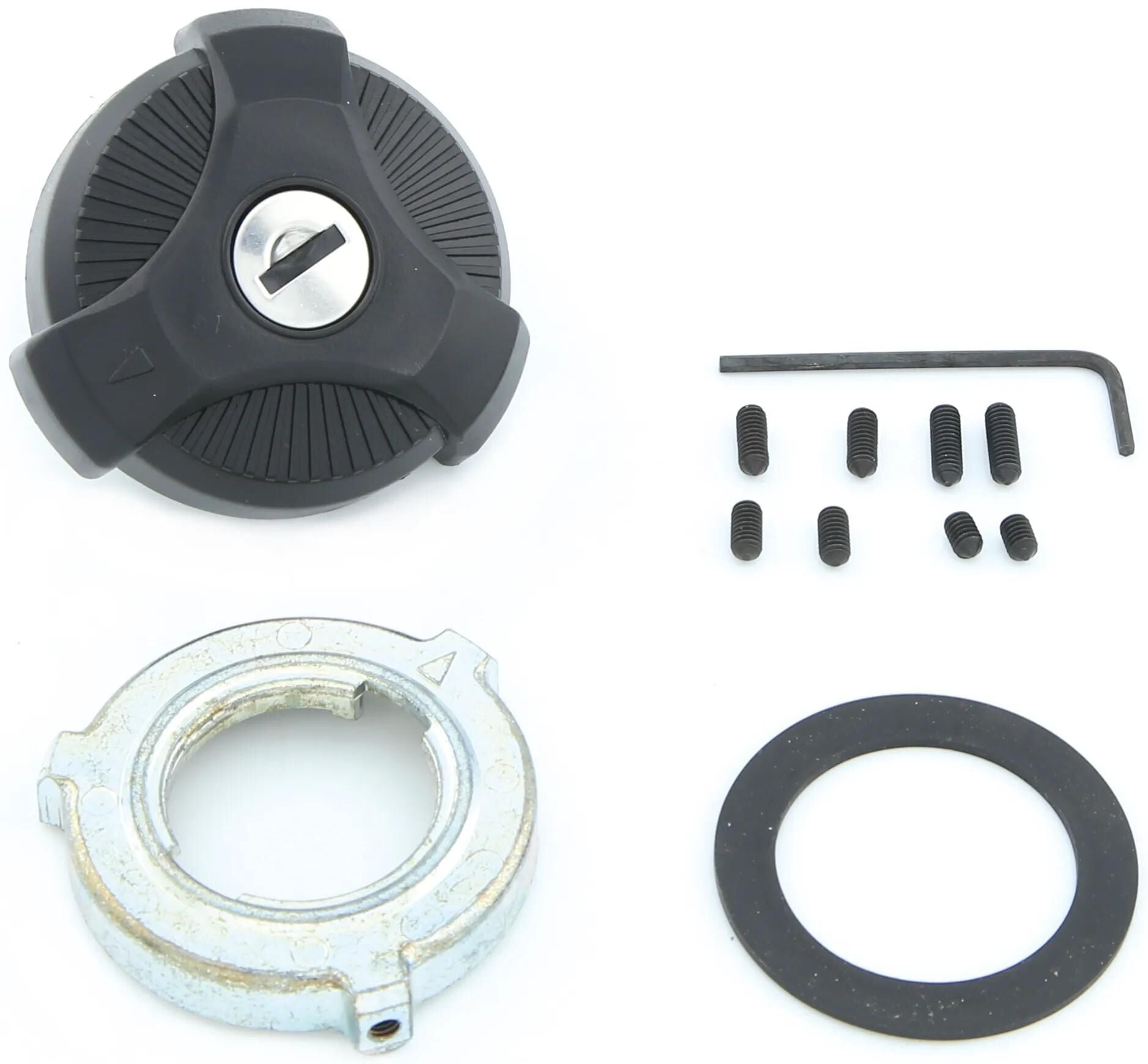 Bouchon de réservoir Vaico pour réservoir d'essence, couvercle de réservoir verrouillable vparts noir, m434