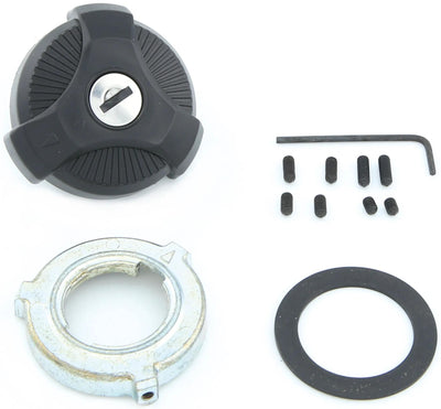 Bouchon de réservoir Vaico pour réservoir d'essence, couvercle de réservoir verrouillable vparts noir, m434