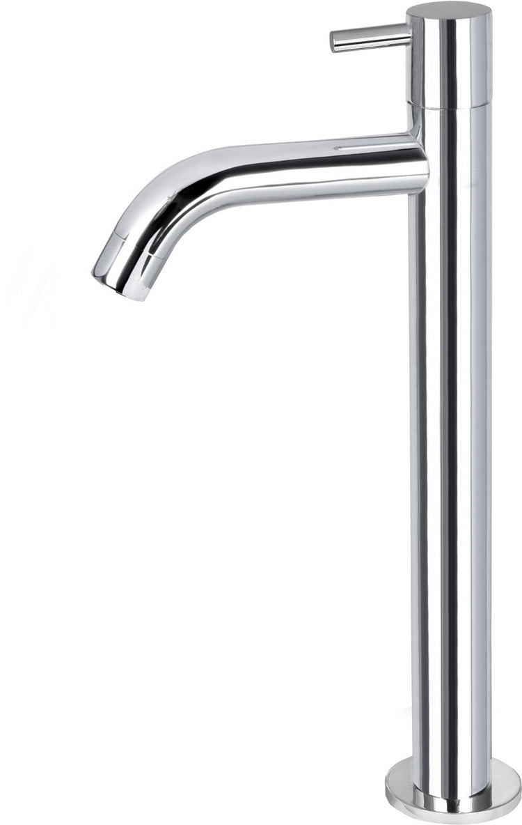 Robinet de lavabo Differnz - robinet d'eau froide - haut - 28,5 x 11,5 cm - chrome